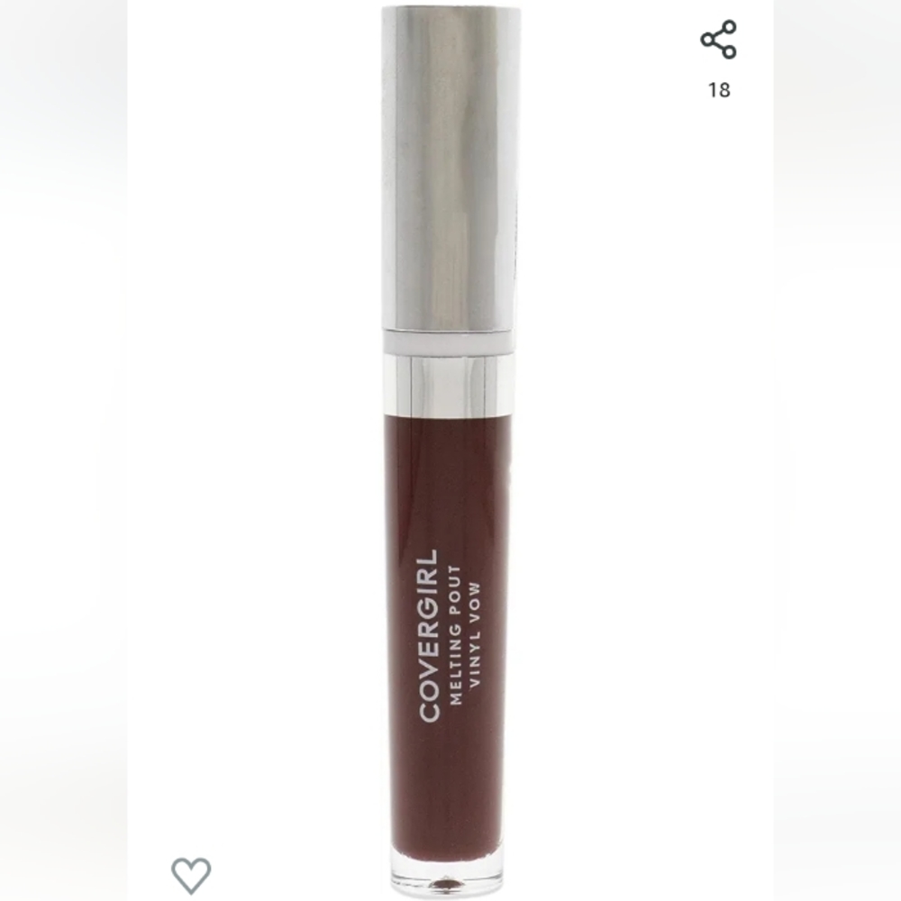 2 PACK COVERGIRL Melting Pout Vinyl Vow, Get Into It 0.11 Ounce 2 count